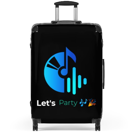 The Music Logo Designed Suitcases