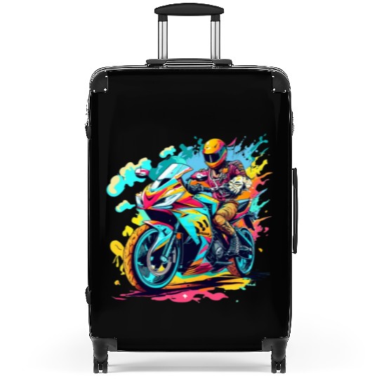 Legend cross motocycle Biker Road Trip Suitcases
