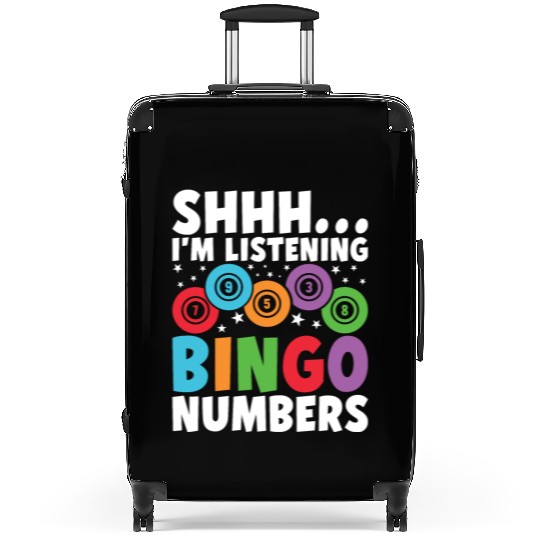 Funny Bingo Gamer Suitcases