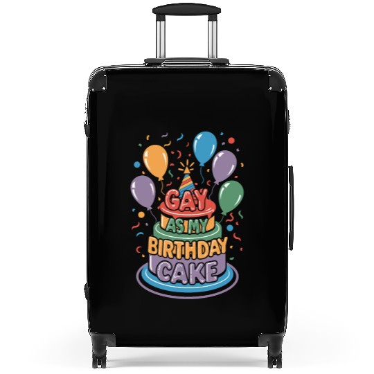 Birthgay Gay Pride Flag Pride Month Equal Rights Suitcases