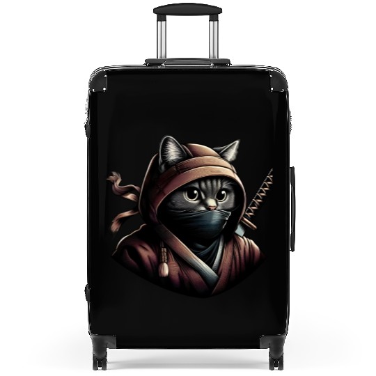 Shadow Paws: The Silent Whiskers of the Ninja Cat Suitcases