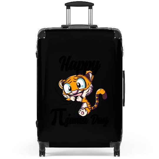 Happy Pi Day Pyjama Mathematic Math Teacher Pi Day Suitcases