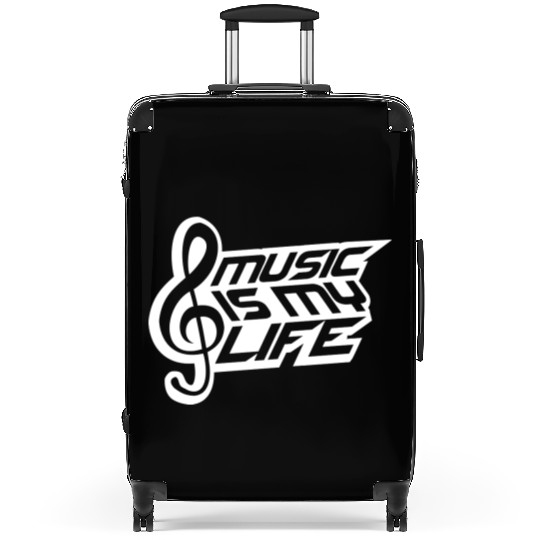 Music Is My Life Party Club Concert Sound Love Suitcases