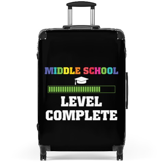 Middle school level complete Graduation Suitcases