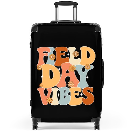 Field Day Vibes Outdoor Sunshine Flowers Suitcases