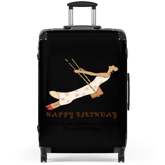 Birthday Bliss- Where Sweetness Meets Joy Suitcases