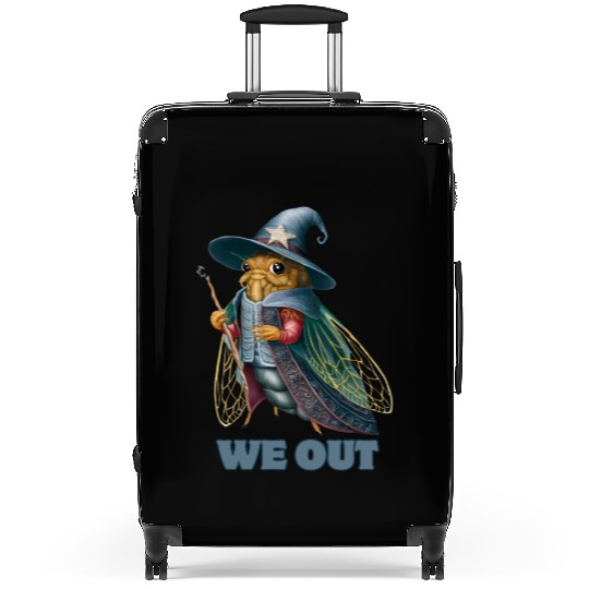 Funny Cicada We Out Cute Cicada Brood Emergence Suitcases