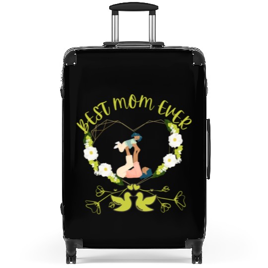 BEST MOM EVER MOTHER AND DAUGHTER DESIGN Suitcases