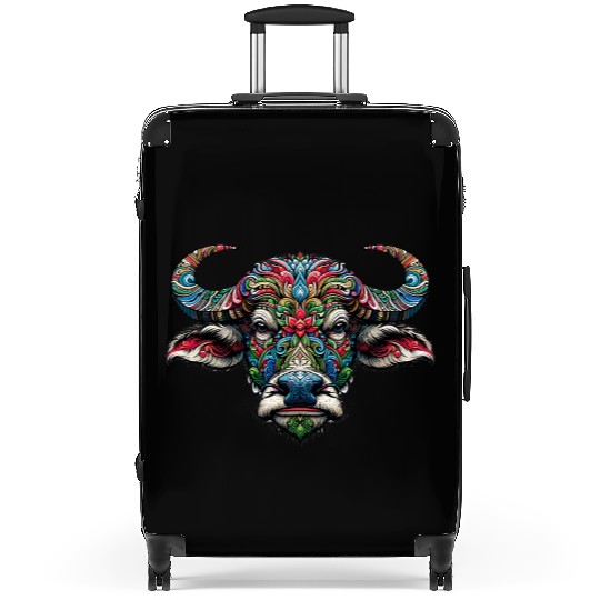 wild buffalo, very cool design. Suitcases