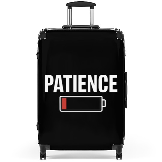 Battery Patience Work Stress Level Suitcases
