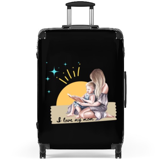 I love my mom ''Show Mom Some Love'' Suitcases