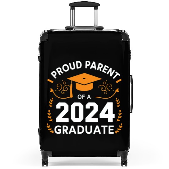 proud parent of a 2024 graduate Suitcases