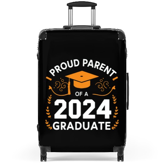 proud parent of a 2024 graduate Suitcases
