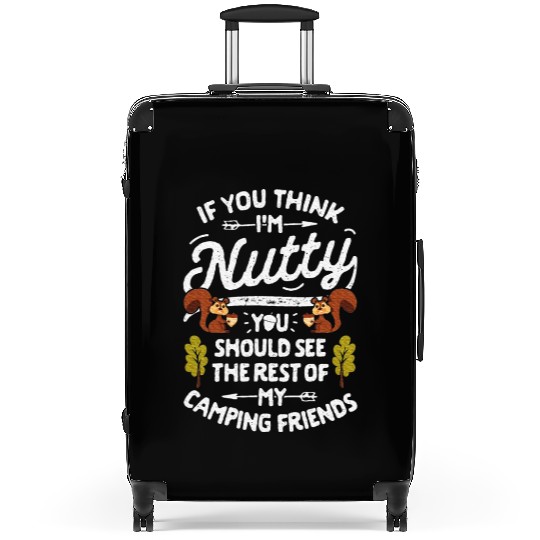 Nutty Camping Friends Camper Suitcases