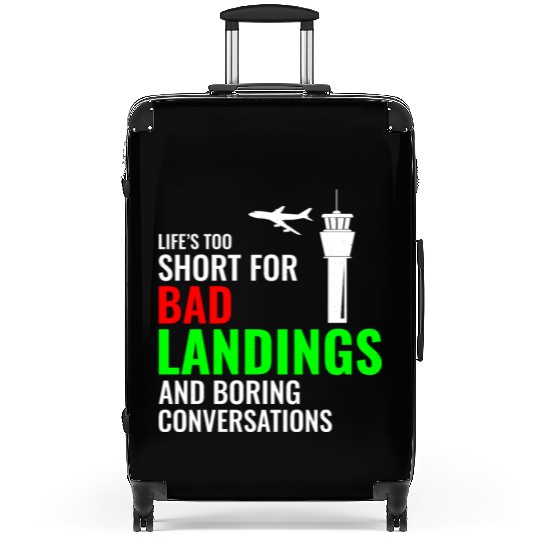 Air Traffic Controller ATC Aviation Humor Airplane Suitcases