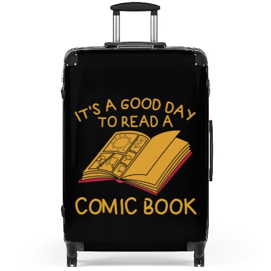 It's a Good Day to Read a Comic Book Suitcases