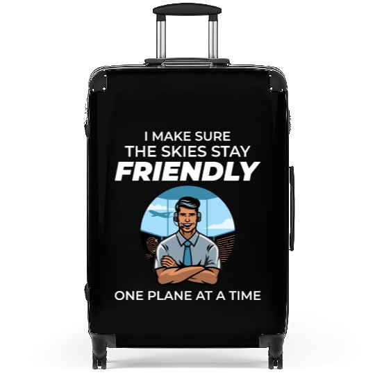 Air Traffic Controller ATC Aviation Humor Airplane Suitcases