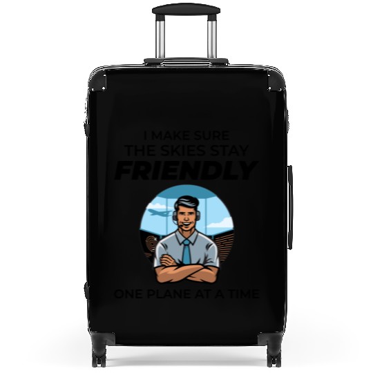 Air Traffic Controller ATC Aviation Humor Airplane Suitcases