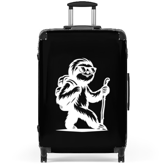 Sloth Hiking In Mountains Nature Outdoor Suitcases