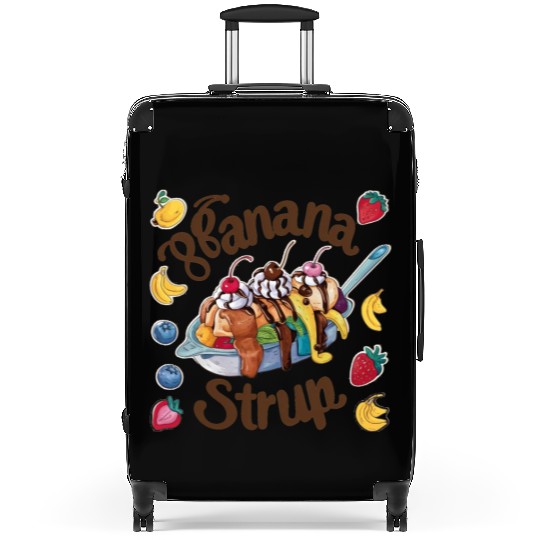 banana split-Delicious sweet Suitcases