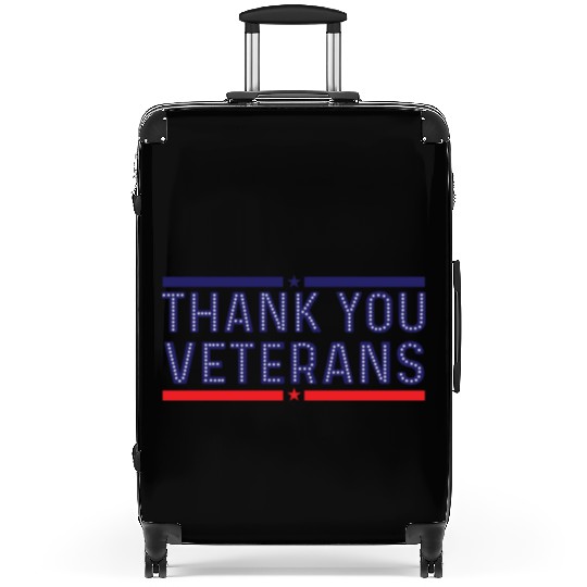 THANK YOU VETERANS Suitcases