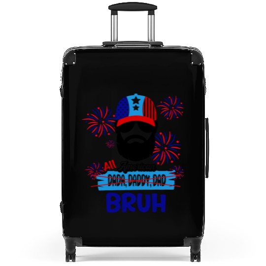 Mens Novelty fun U.S. for All American Dada Daddy Suitcases