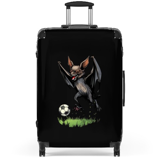 Fledermaus Bat Fußball Soccer Ball Bats Suitcases