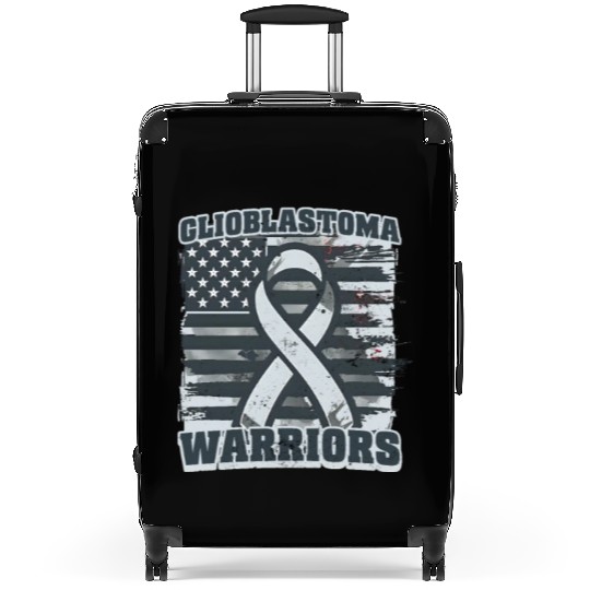 Glioblastoma Awareness Glioblastoma Warriors Suitcases