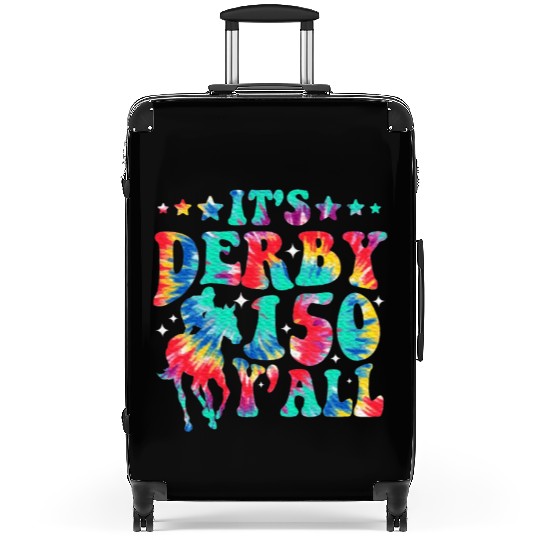 Tie Dye It's Derby 150 Yall 150th Horse Racing Suitcases