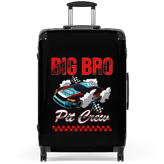 Race Car Birthday Party Racing Family Big Brother Suitcases