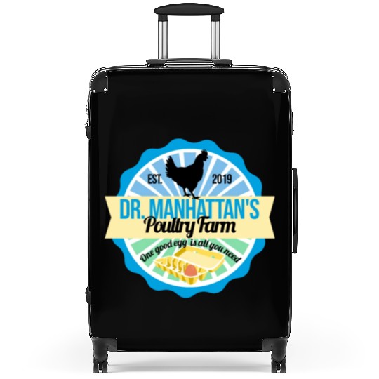 Dr Manhattan Poultry Farm Suitcases