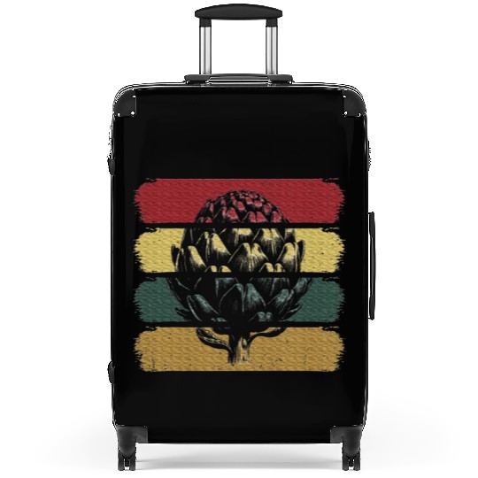 Artichoke Vegetable Lover Vegan Style Suitcases