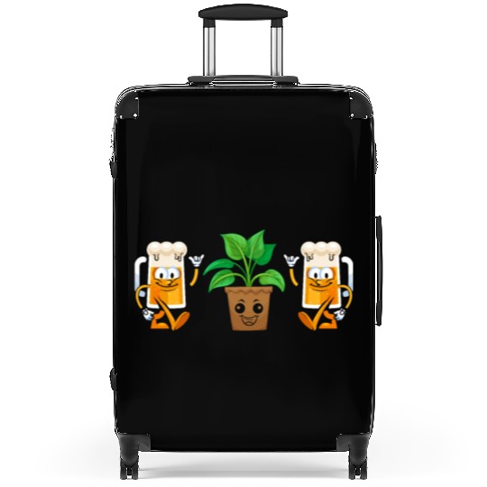 Funny Gardening Hobby Gardener Plant Lover Landsca Suitcases