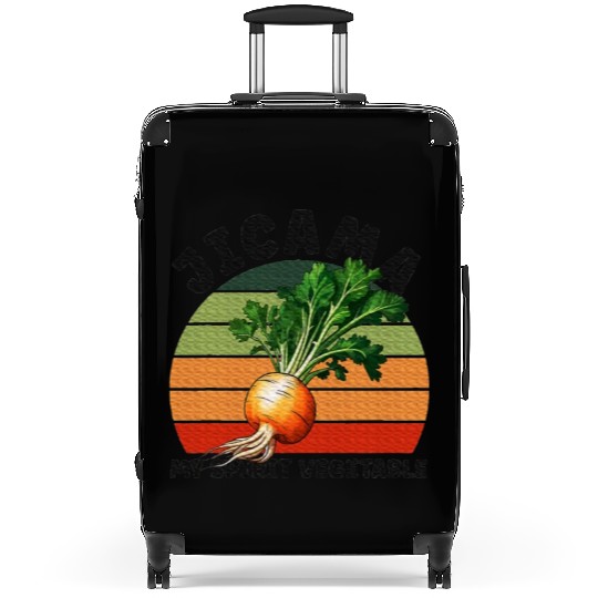 Jicama Spirit Vegetable Vegetarian Food Lover Suitcases