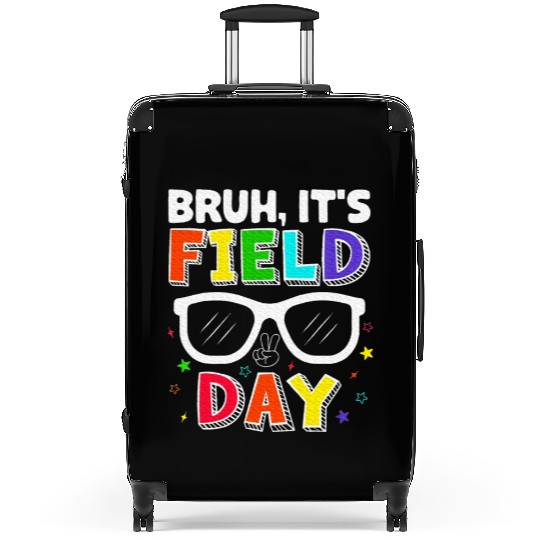 Bruh It's Field Day for Teacher Boys Suitcases