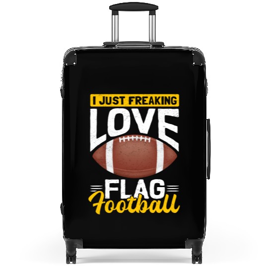 Flag Football I Love Flag Football Suitcases