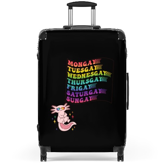 Dare to be Yourself Every Day - Cute Pride LGBTQ Suitcases