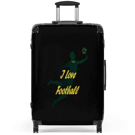 I love Football Suitcases