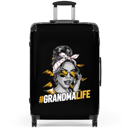 Baseball Grandma Grandmother Grandparents Day Suitcases