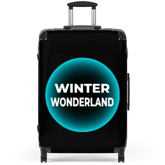 Winter Wonderland Suitcases