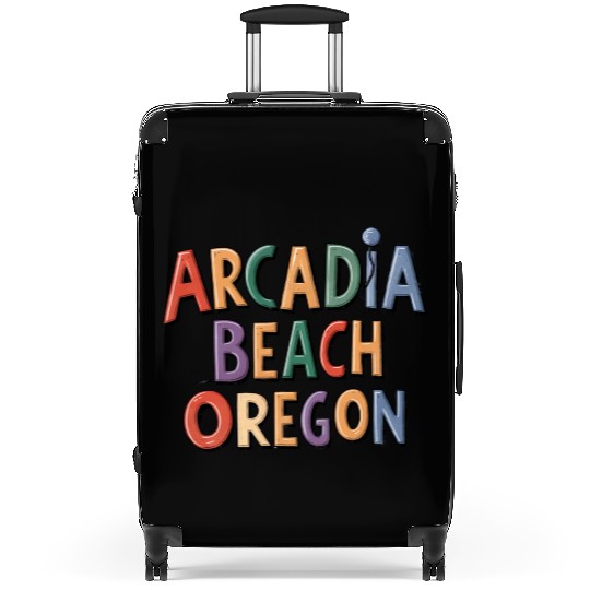 Arcadia Beach Oregon Suitcases
