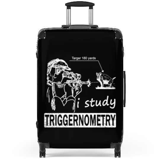 Funny Wild Boar Hunting Wild Hog Hunter Suitcases