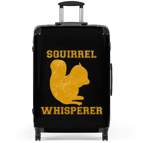 Squirrel Whisperer Funny Animal Lover Chipmunks Suitcases