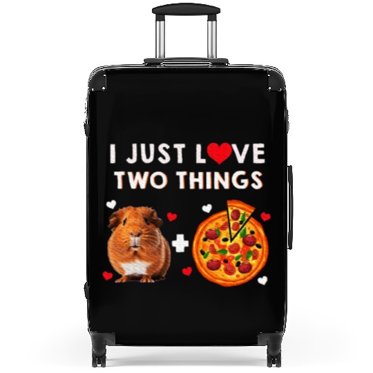 Guinea Pig Pizza Lover Furry Potato Piggy Suitcases