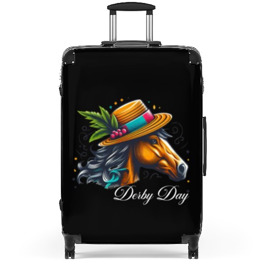 Funny Derby Fascinator Horse racing Suitcases