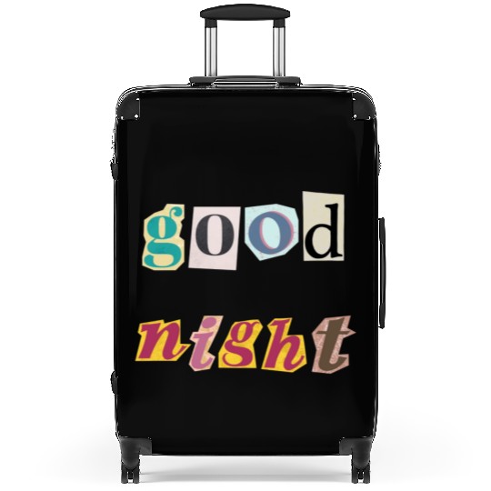 Dreamy Spectrum Typography Suitcases