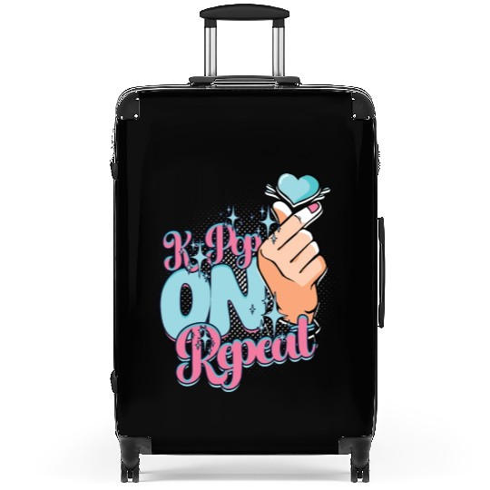 K-Pop Korean Music K-Pop On Repeat Suitcases