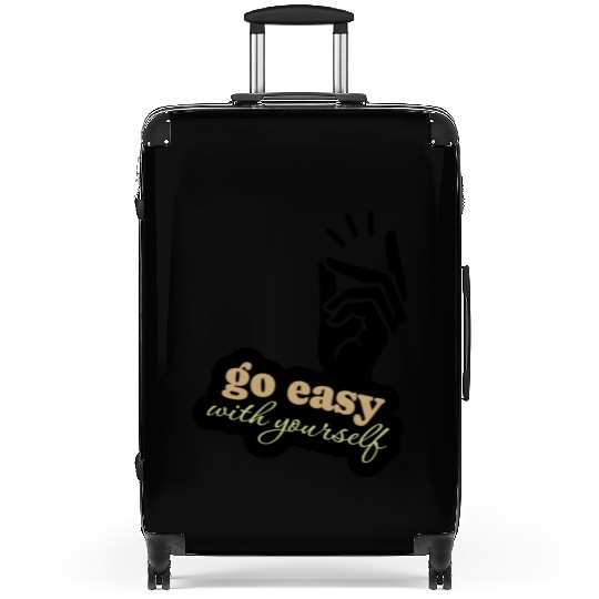 Embrace Self-Kindness Suitcases