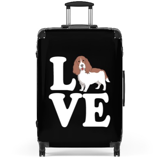 Dog Owner I Love My Dog Springer Spaniel Suitcases