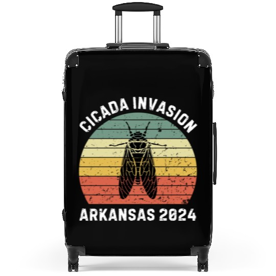 Cicadageddon Invasion Arkansas Tour Suitcases